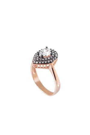 Zirkon Taşlı Kadın Yüzük