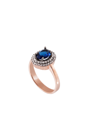 Elmas Model Gümüş Kadın Yüzük